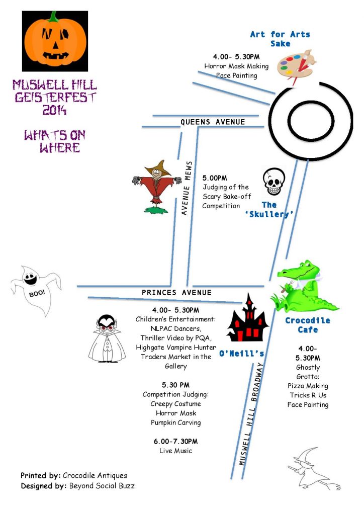 Map Geisterfest 